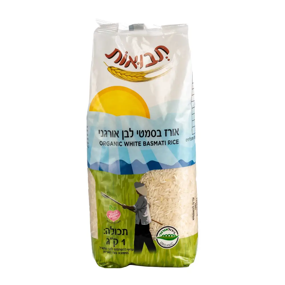 אורז בסמטי לבן תבואות אורגני 1 קג יצרן/מותג: תבואות