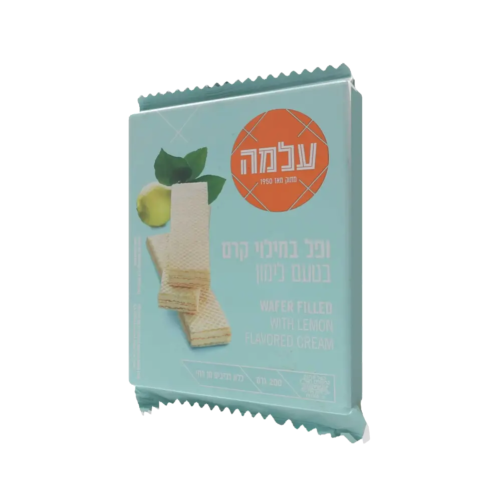 וופל לימון עלמה 200ג'