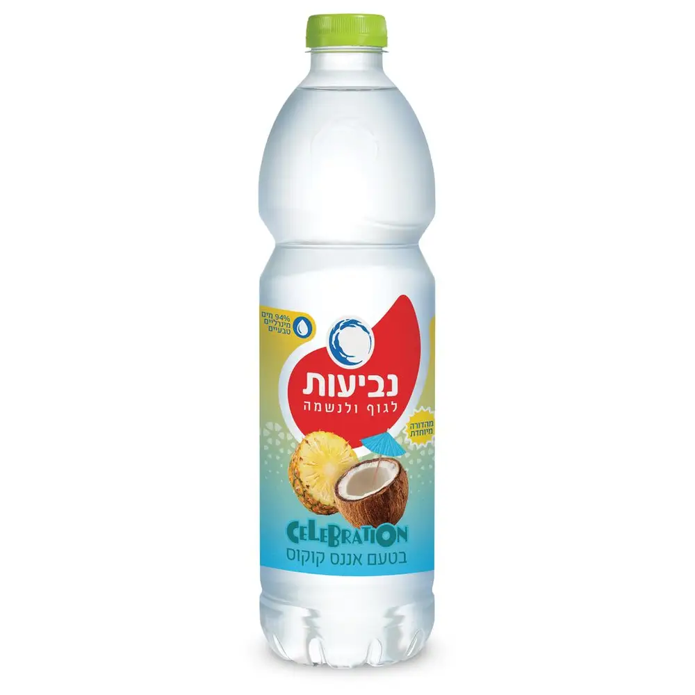 נביעות בטעם קוקוס אננס עדין 1.5 ליטר