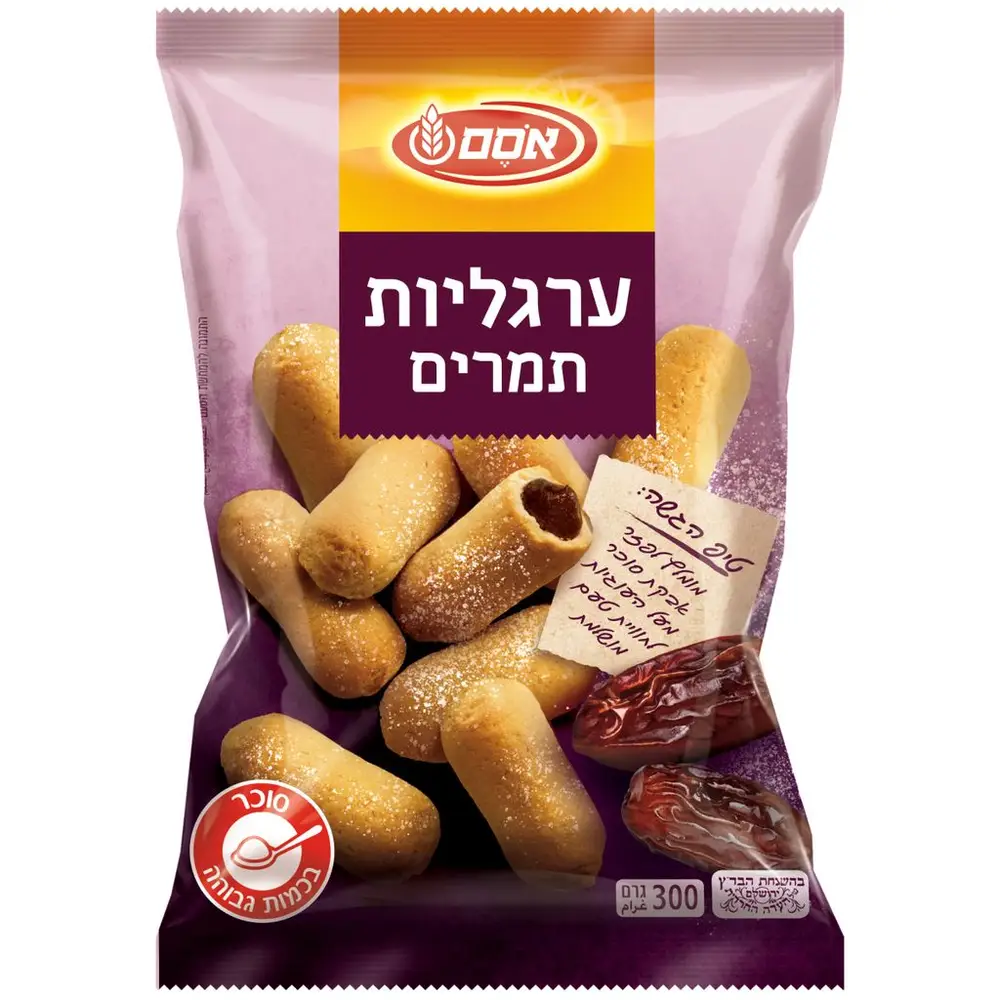ערגליות תמרים  300 גרם