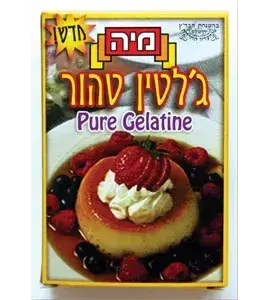 גלטין טהור 25 גר מהדרין