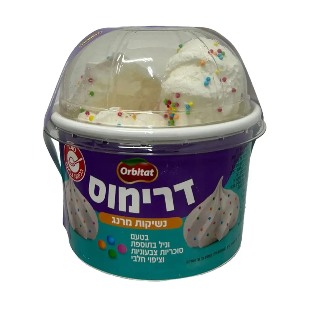 דרימוס - נשיקות מרנג בטעם וניל 25 גרם