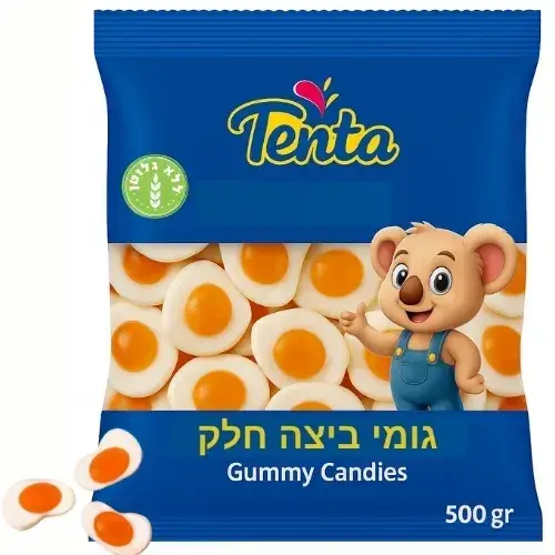 טטו גומי ביצה חלק 500 גרם