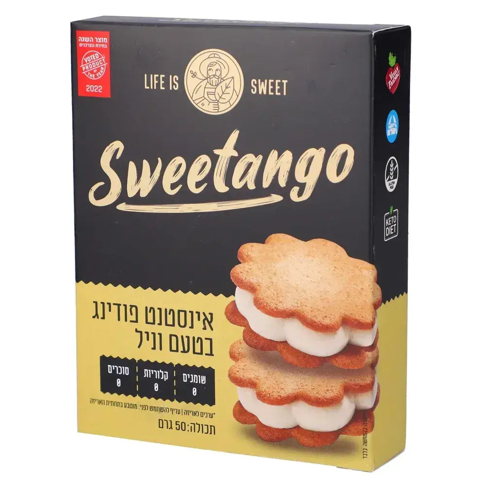סוויטאנגו אינסטנט פודינג וניל  50 גרם