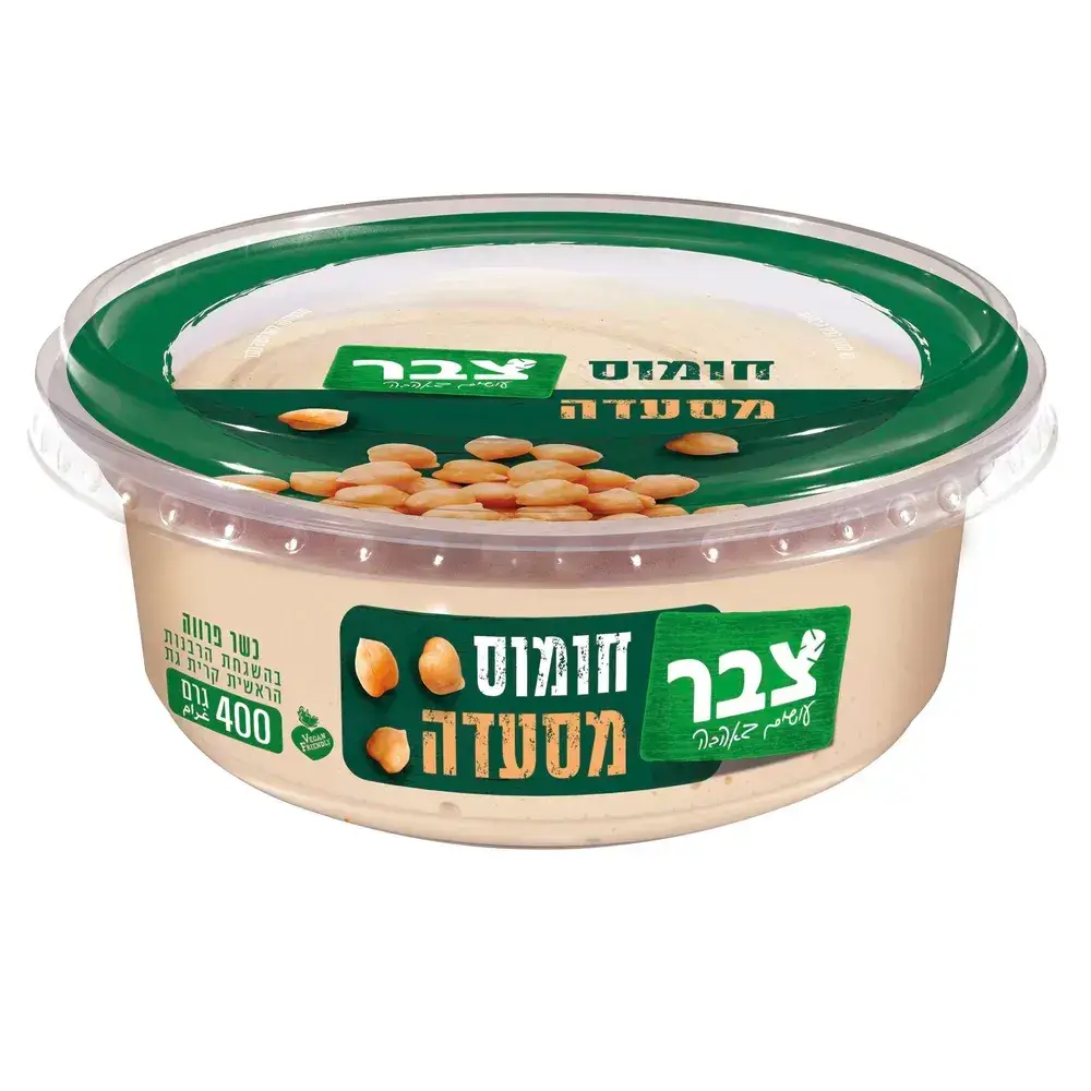 צבר חומוס חלק 400 גרם