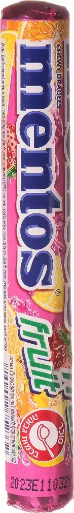 סוכ' מנטוס גליל פירות 37.5ג'