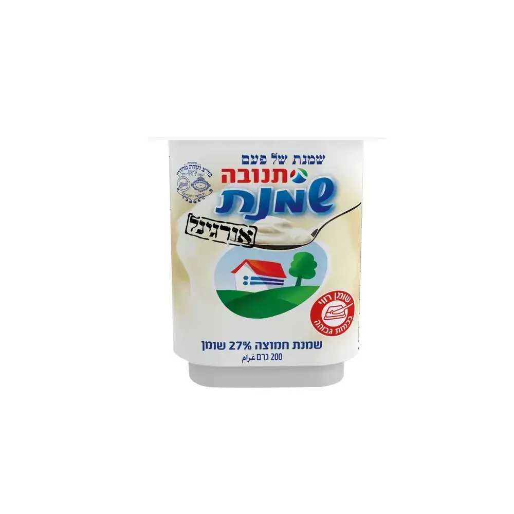 שמנת של פעם 27% 200 מל תנובה