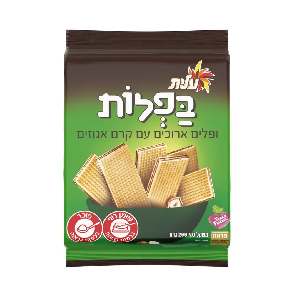 בפלות בטעם אגוזים 200 גר'