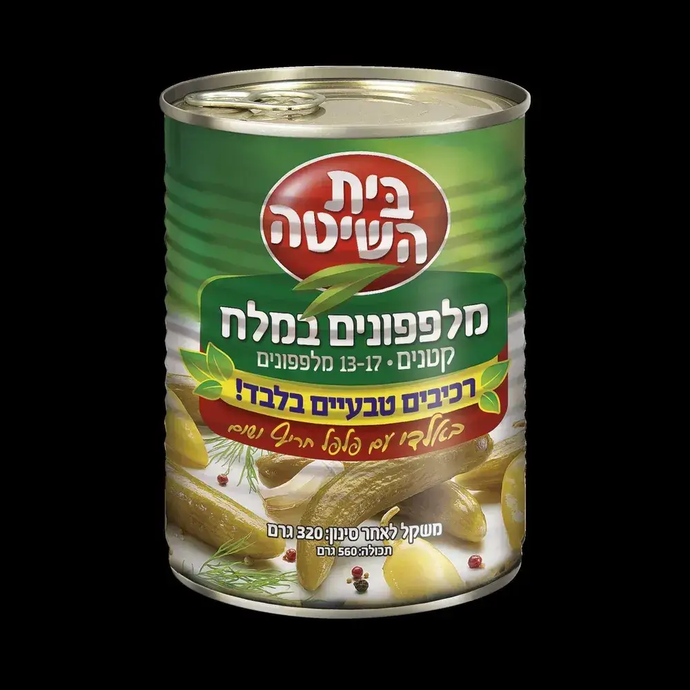 מלפפון במלח באלדי ב.השיטה 13-17 560ג'