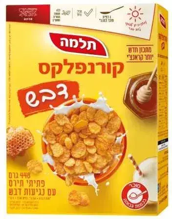 קרונפלקס דבש 448 גר'