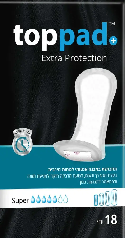 טופ פד סופר 18 יח