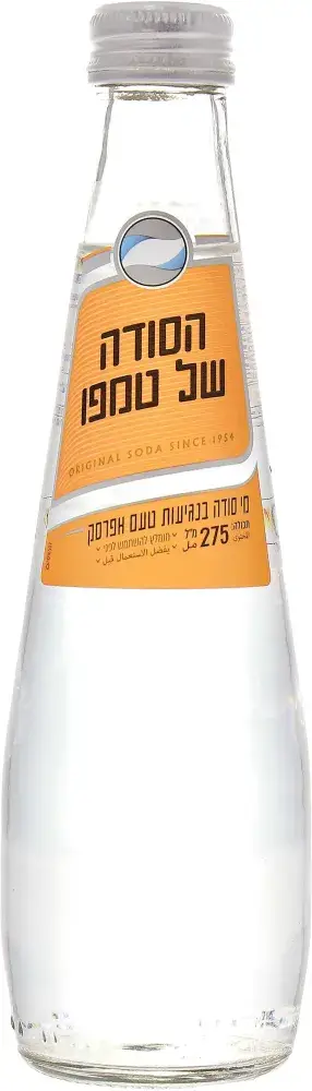 סודה בנגיעות אפרסק 275 מ"ל