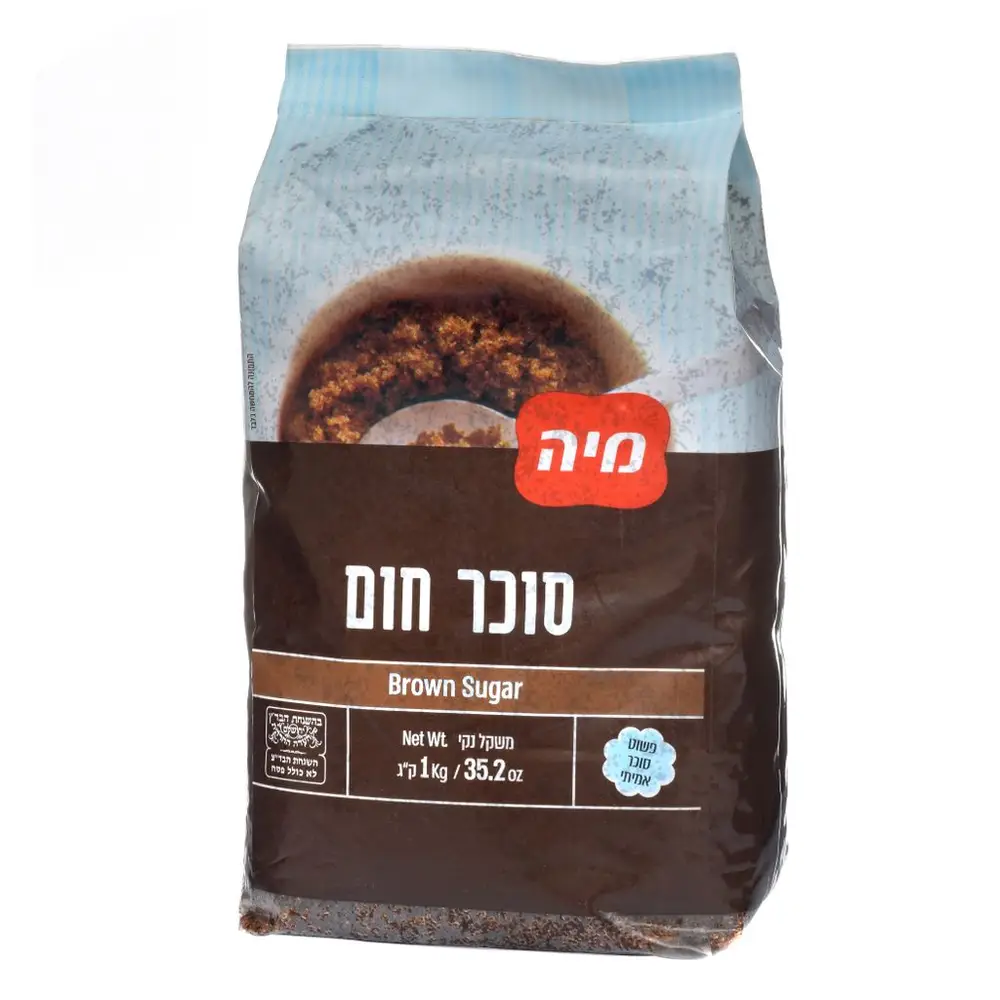סוכר חום שקית 1 קג