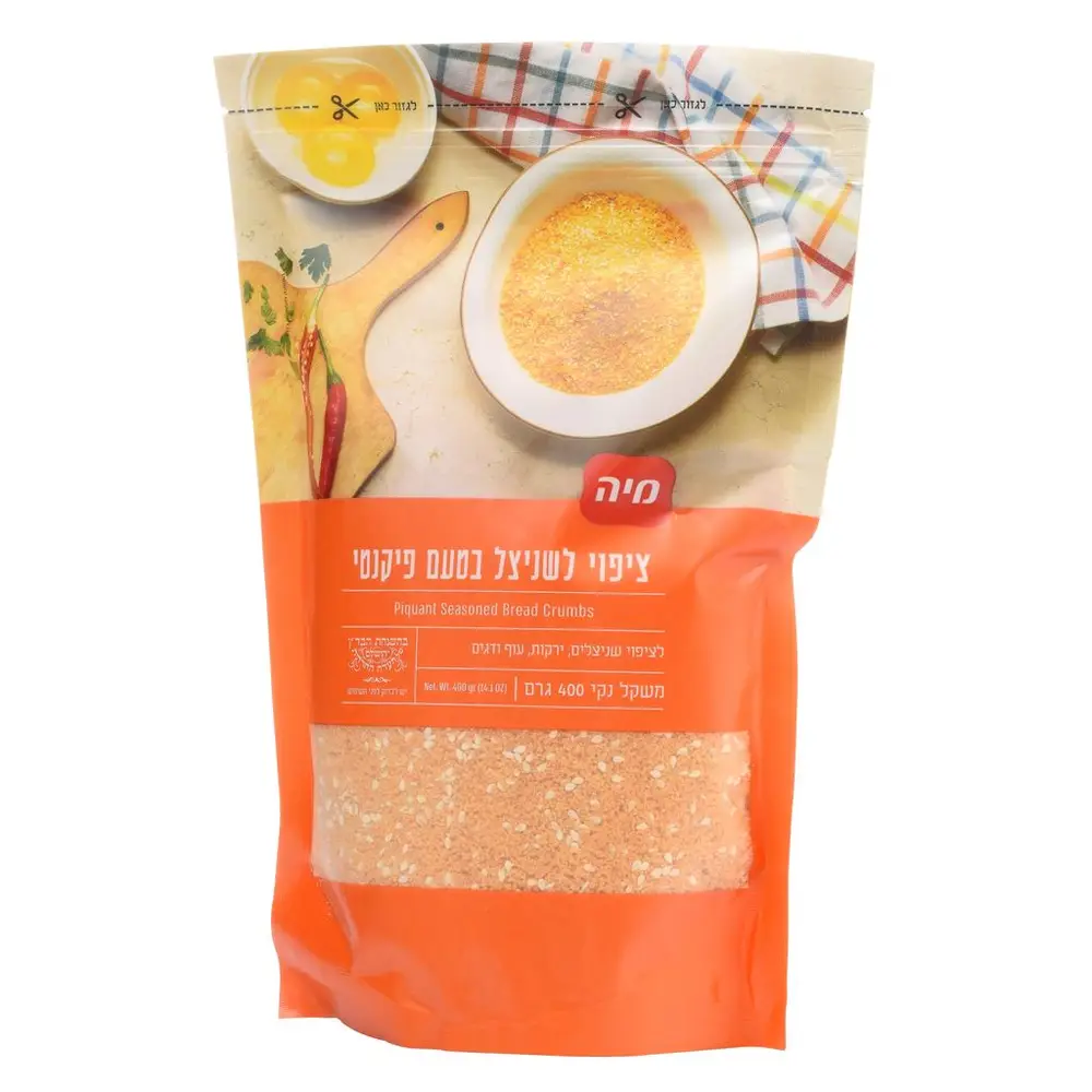 ציפוי לשניצל פיקנטי 400 גרם זיפר