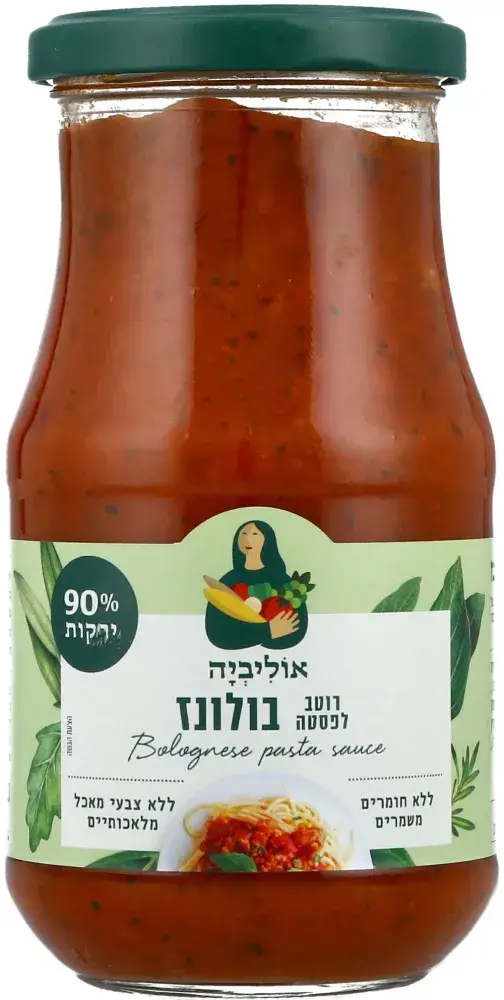 רוטב לפסטה בולונז אוליביה 420 גרם