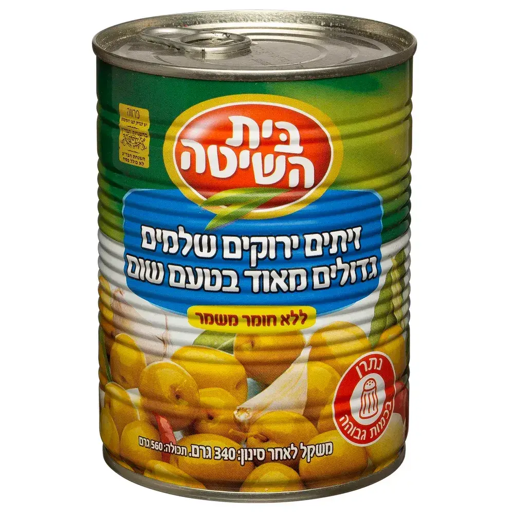 ב.הש.זית ירוק ט.שום17-19 א2 12*340ג חדש