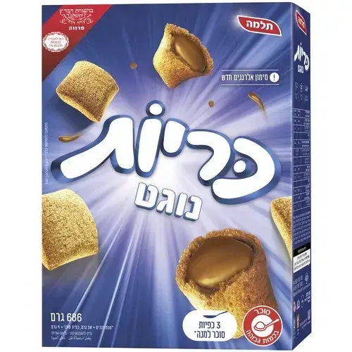 קורנפלקס כריות נוגט 686 גרם