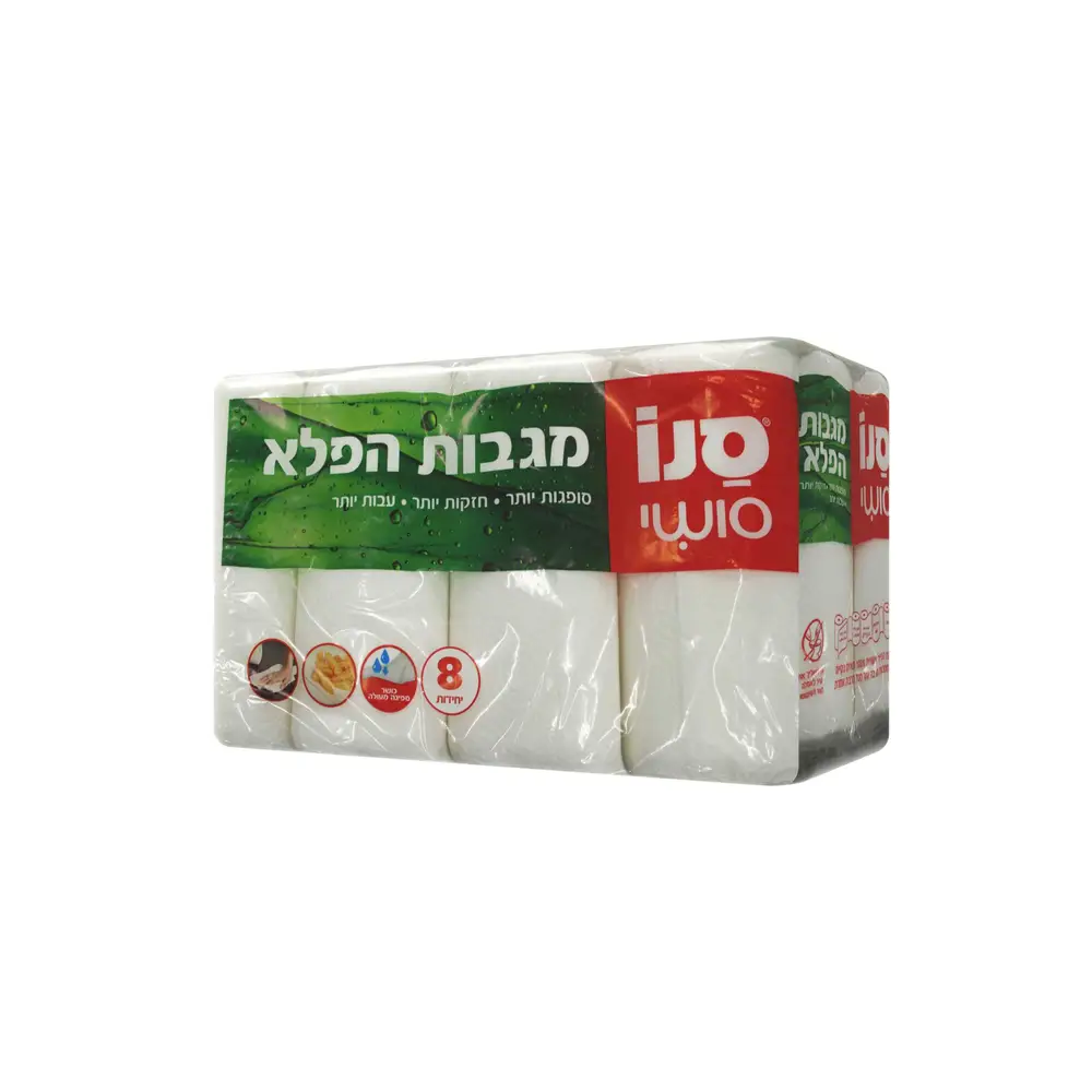 מגבות נייר סנו סושי אריזת 8יח'