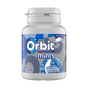 סוכריות אורביט מינטס מנטה