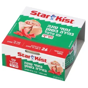טונה סטארקיסט בשמן פלפל חריף 160 גרם