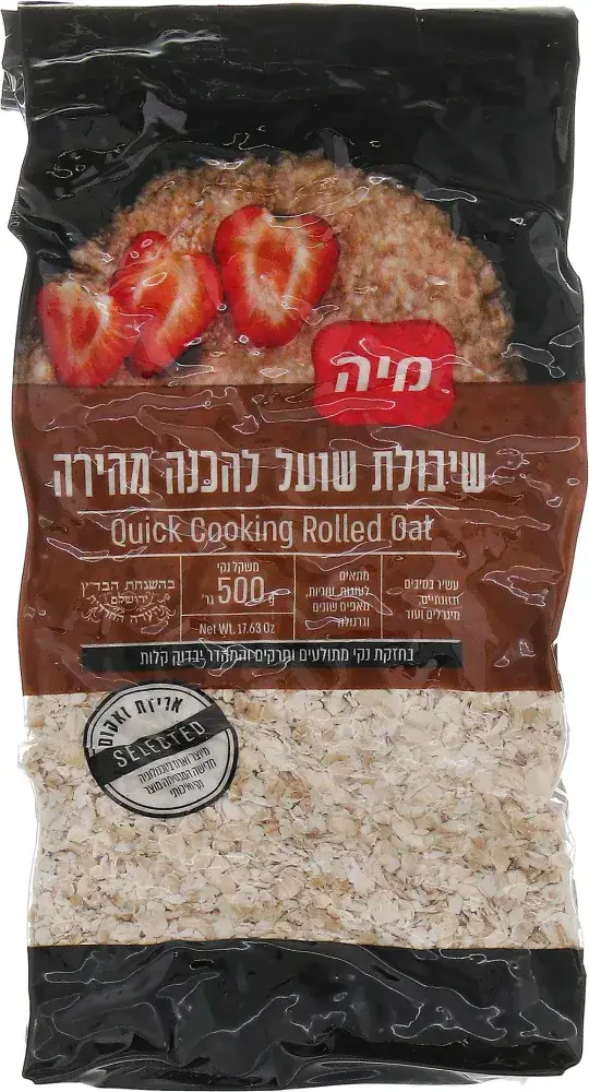 שיבולת שועל להכנה מהירה סלקטד 500 גר