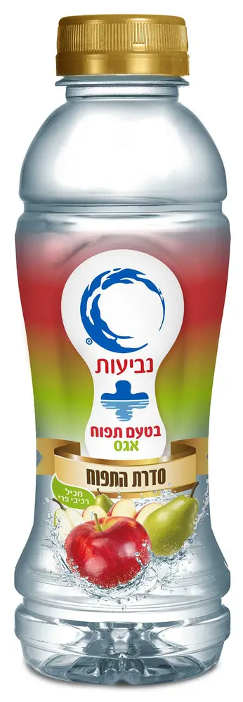 נביעות+ רכיבי פרי תפוח אגס 500מל