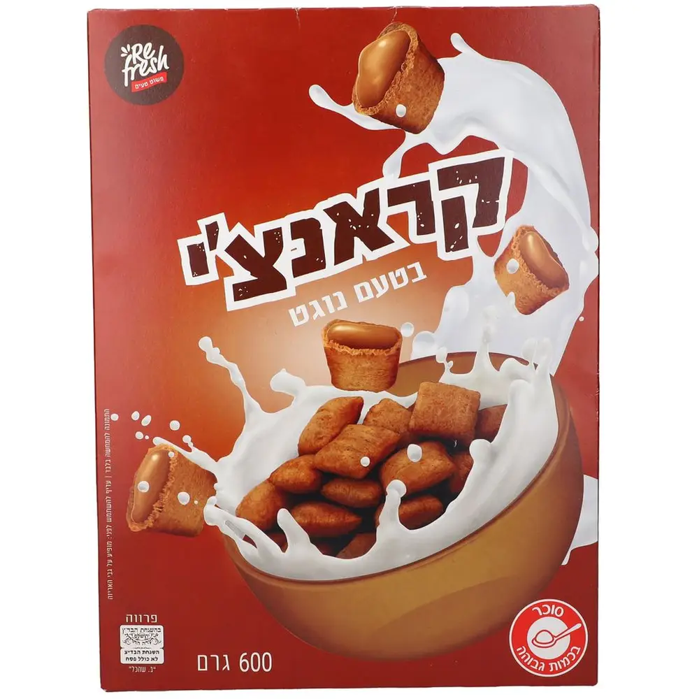 דגני בוקר קראנצ'י נוגט 600 גרם