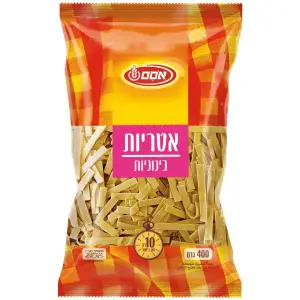 אסם אטריות בינוניות 12*400גרם