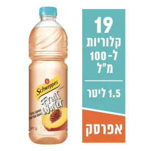 פרוט ווטר אפרסק 1.5 ל' 2