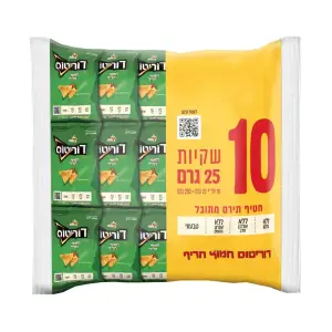 מ. דוריטוס 10*25 גר חמוץ חריף 8 יח