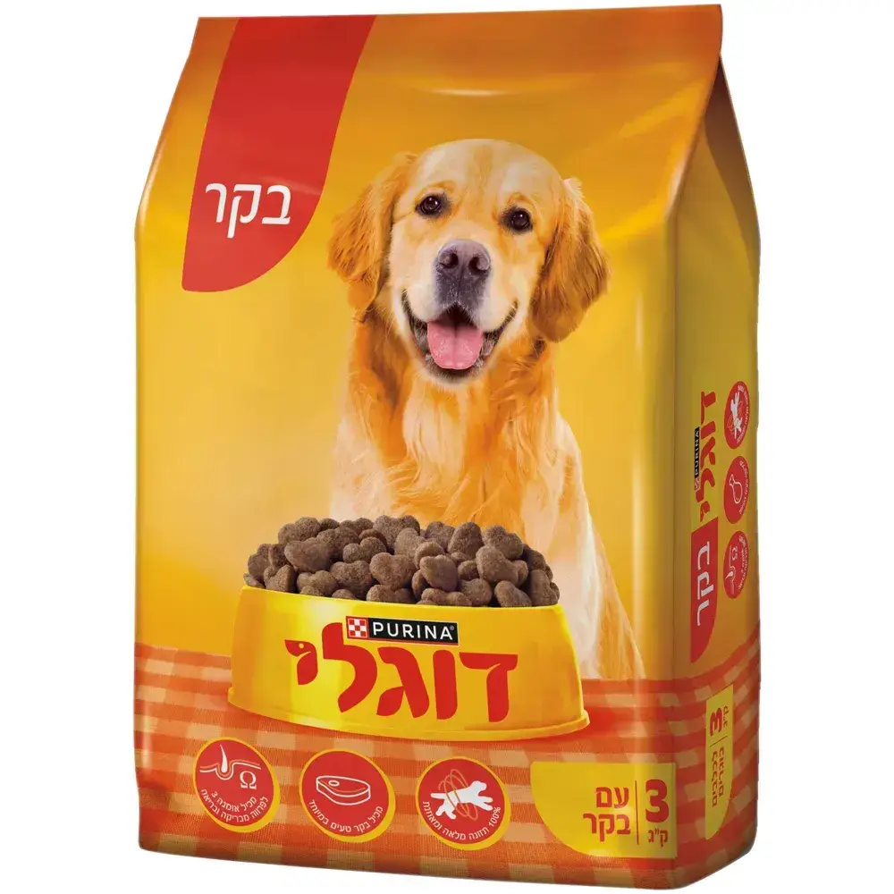דוגלי בוגר בקר 3קג