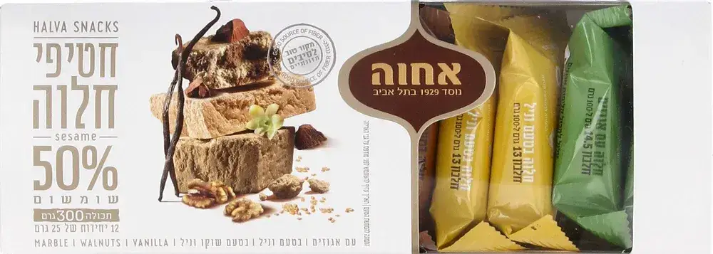 חטיפי חלווה א. שי אחווה 12יח'