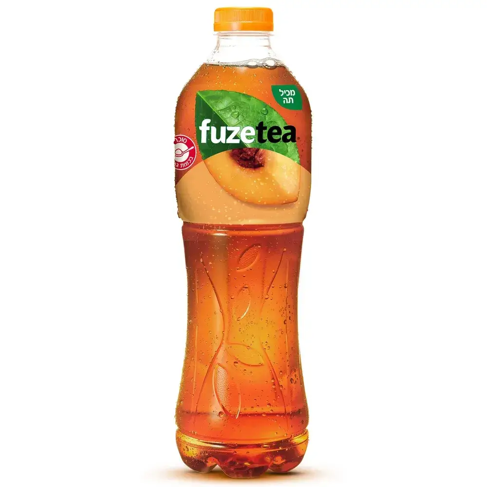 FUZE tea אפרסק 1.5 ליטר פיקדון
