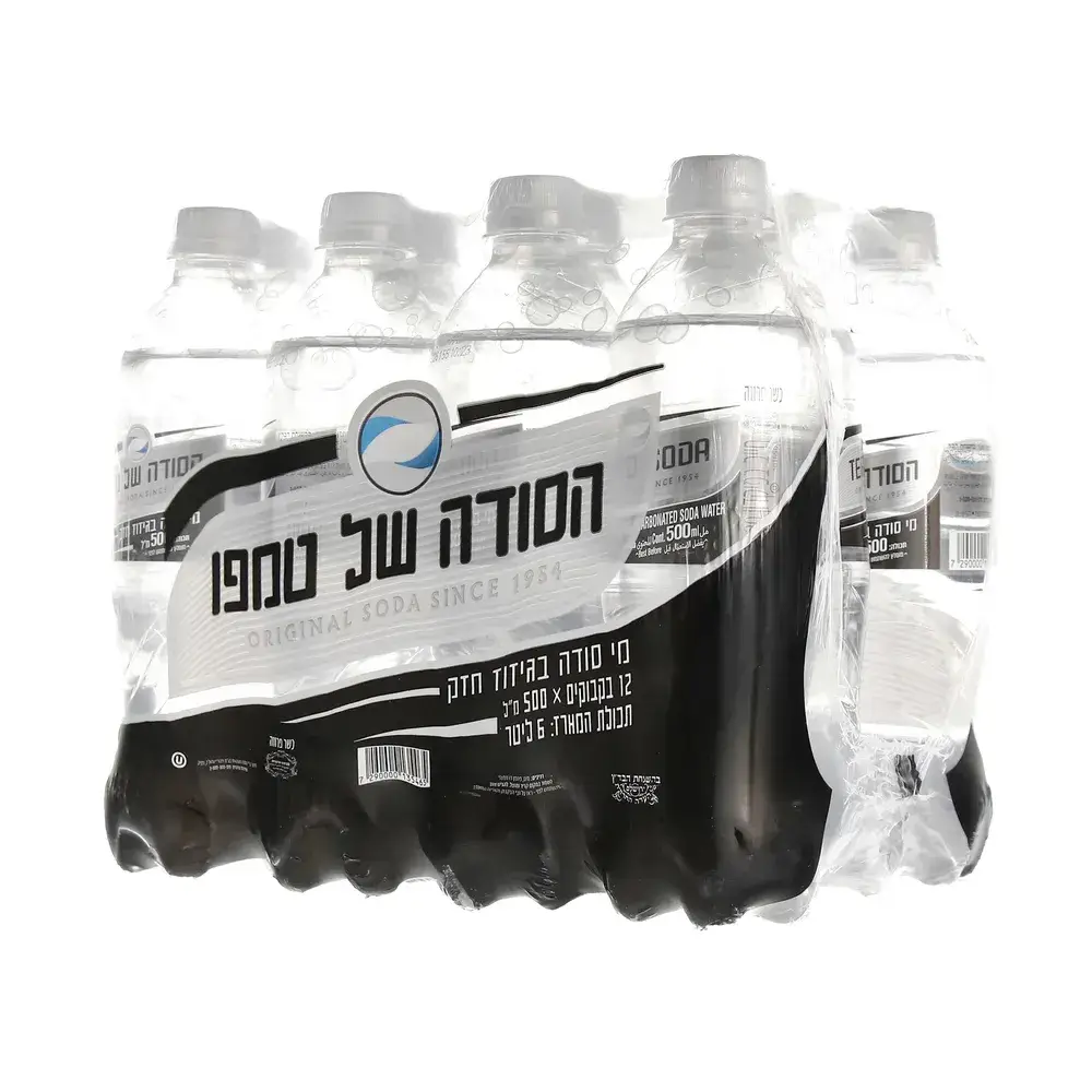 מארז 12 יח' סודה 500 מל