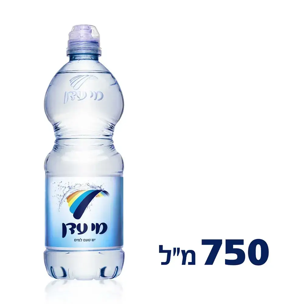 בקבוק מי עדן 750מל פקק ספורט