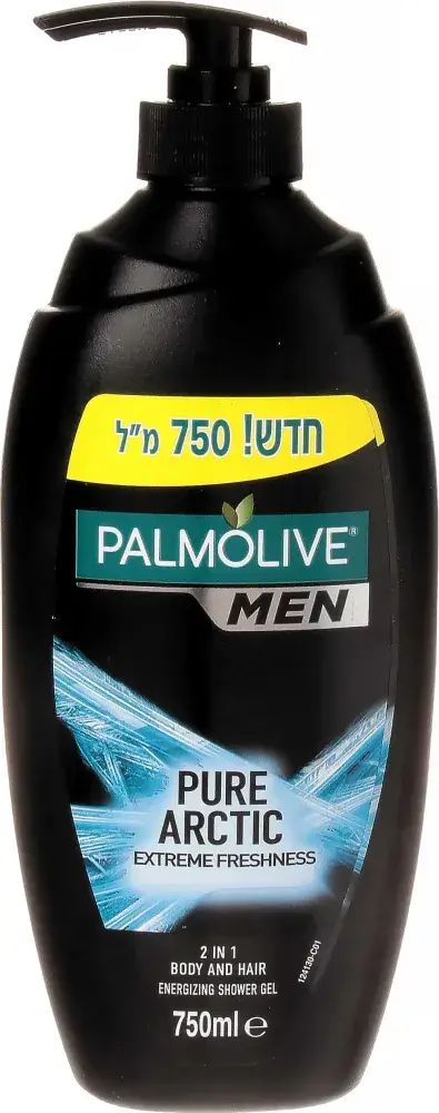 פלמוליב לגבר ג'ל רחצה ושמפו מרענן 750 מל