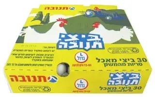 ביצים L אריזת 30 יח'