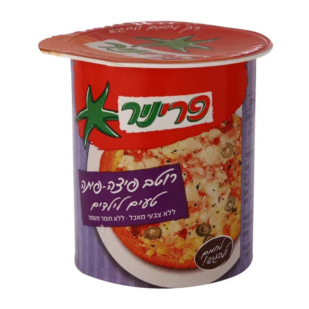 פריניר רוטב פיצה פיתה לילדים 240 ג (128)