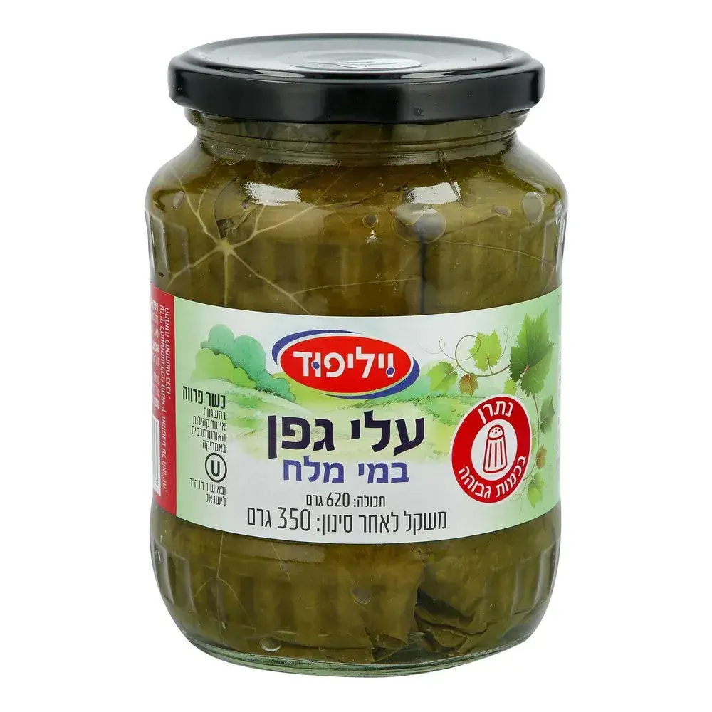 עלי גפן במי מלח 620 ג'