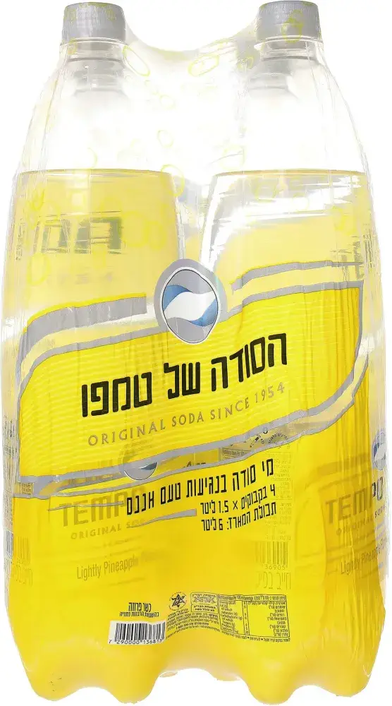 רביעיית סודה אננס 1.5 ל'