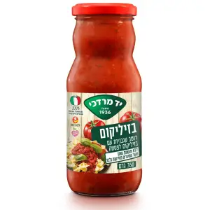 בזיליקום רוטב עגבניות לפסטה יד מרדכי