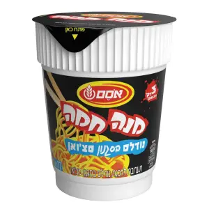 מנה חמה נודלס+ירקות ט.סצ'ואן6 6*76גרם
