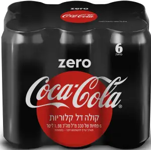 שישיית זירו 330מל