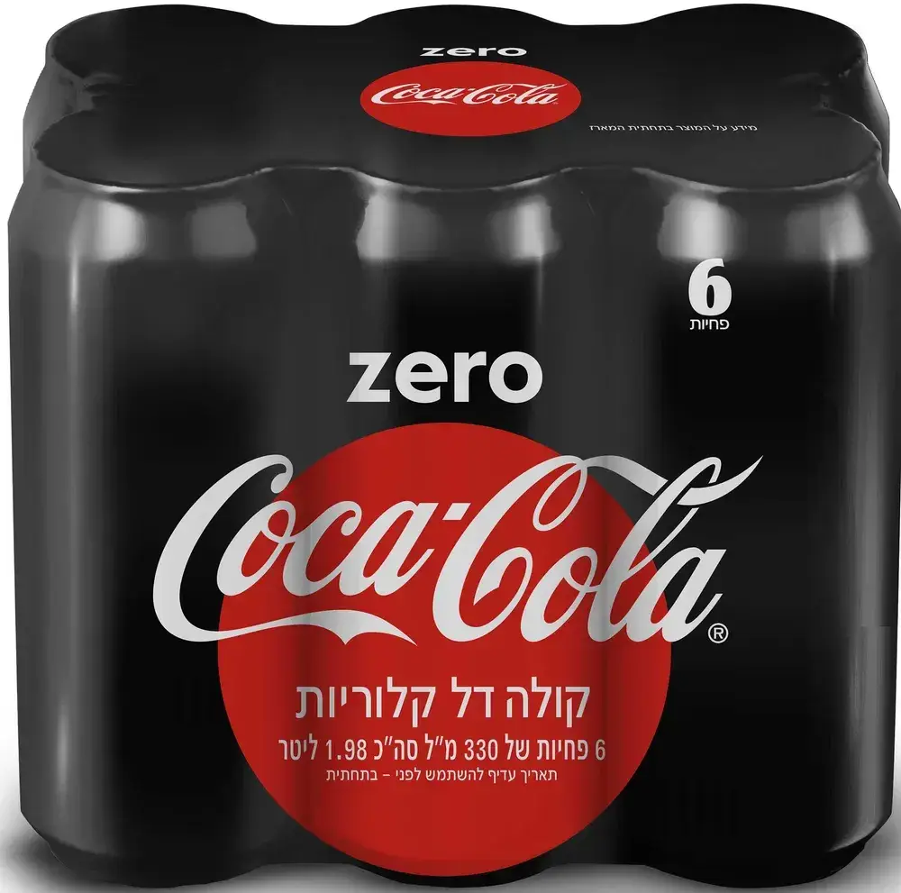 שישיית זירו 330מל
