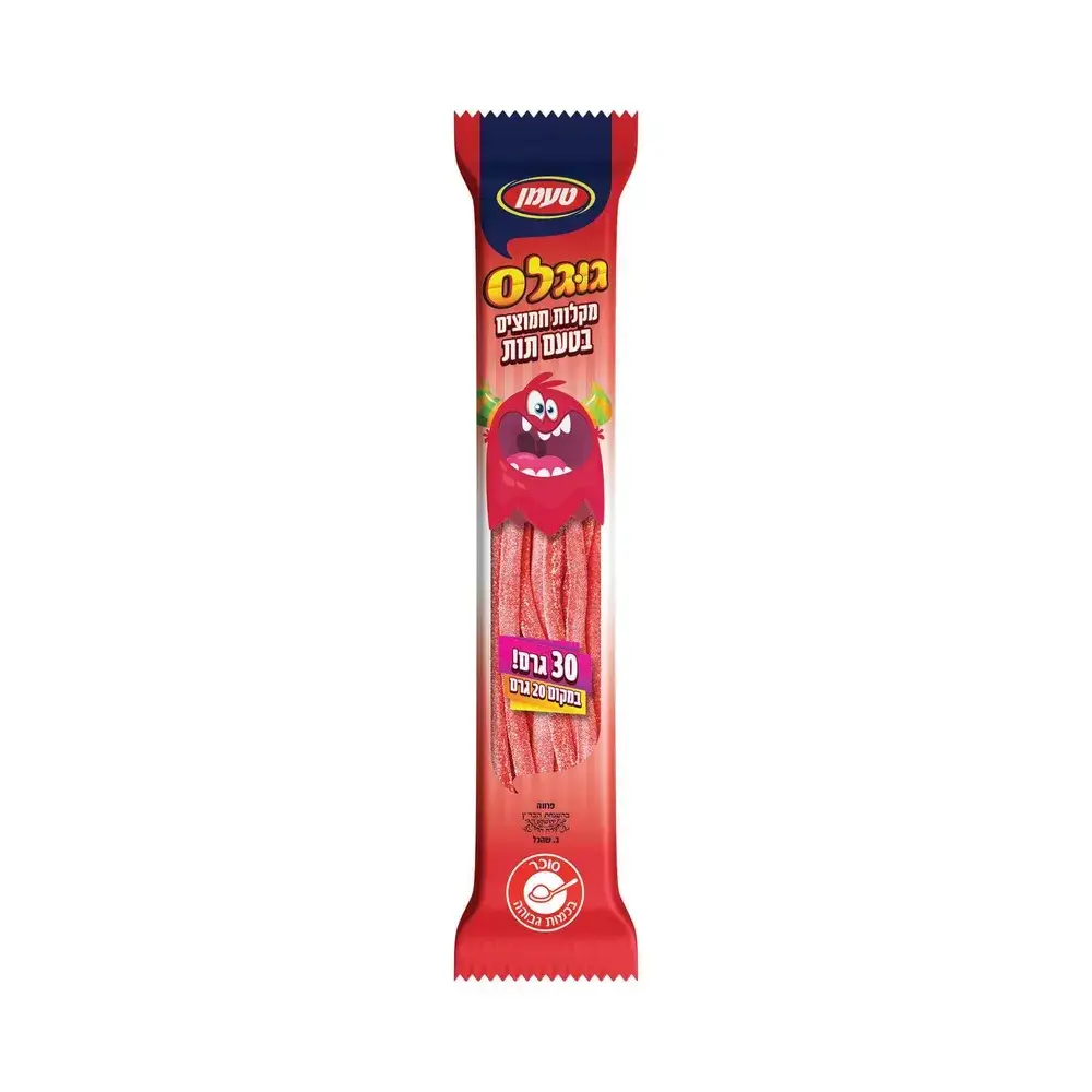 מקלות חמוצים 30 גר' תות