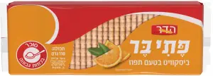 ביסקוויט תה תפוז 120גרם