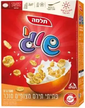 שוגי 500 גרם 20% פחות סוכר