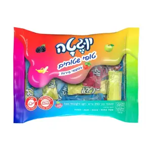 סוכריות טופי שטוחות טעמי פירות יוגטה