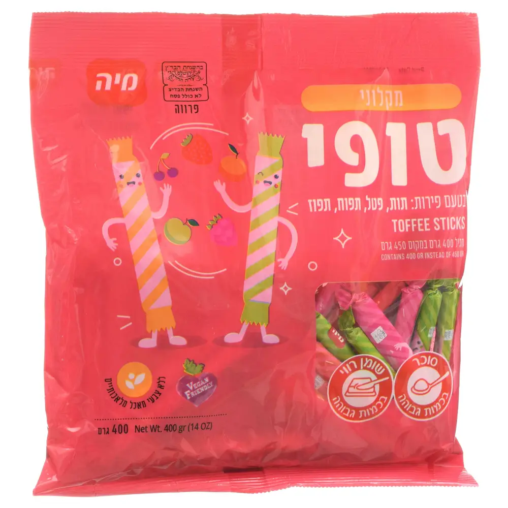 מקלוני טופי 450 גרם מיה