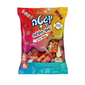 סוכריות טופי טעמי פירות יוגטה